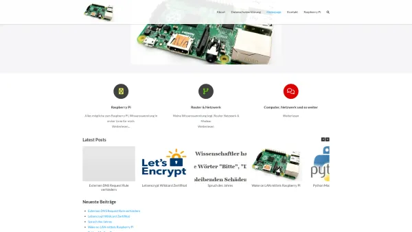 Website Screenshot: RB InfoTech - Privat Technik Blog Reinhard – Mein privater Blog - Date: 2023-06-26 10:19:47