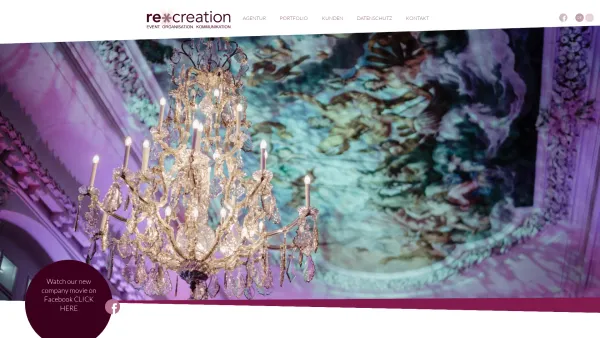Website Screenshot: re*creation Dr. Renate Stelzl - Organisation von Firmenevents – nicht nur in Salzburg: Eventagentur re*creation - Date: 2023-06-26 10:19:50