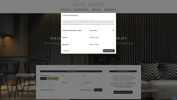 Website Screenshot: Real VISION Estate GmbH - REAL VISION Immobilien | Wien | Nr. 1 am regionalen Immobilienmarkt - REAL VISION IMMOBILIEN - Date: 2023-06-26 10:26:41