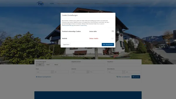 Website Screenshot: RWI Real-West Immobilien Ges.m.b.H - Home - RWI REAL WEST IMMOBILIEN GmbH - Date: 2023-06-26 10:19:50