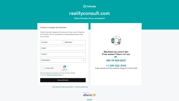 Website Screenshot: Reality Consult Unternehmensberatung für Immobilienmanagement und Facility Management - realityconsult.com - Date: 2023-06-26 10:19:50