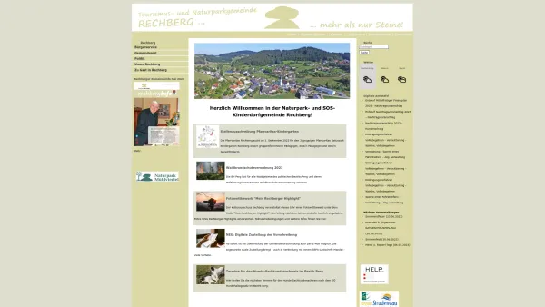 Website Screenshot: Gemeindeamt Rechberg RiS-Kommunal - Rechberg - GEM2GO WEB - Rechberg - Date: 2023-06-26 10:19:50