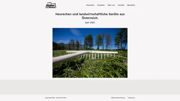 Website Screenshot: Häringer Rechen - Startseite - Häringer Rechen - Date: 2023-06-26 10:19:50