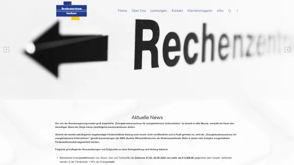 Website Screenshot: Rechenzentrum Lackner - Rechenzentrum Lackner - Ardning - Home - Date: 2023-06-26 10:19:50