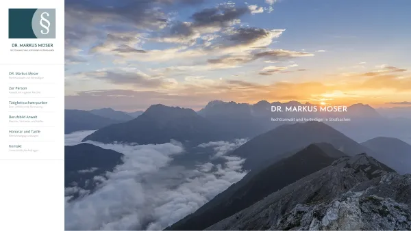 Website Screenshot: Dr. Markus Moser - Rechtsanwalt Dr. Markus Moser in Imst in Tirol - sicher zum Erfolg! - Date: 2023-06-26 10:19:50