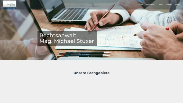 Website Screenshot: Rechtsanwalt Mag. Michael Stuxer - Home | Mag. Michael Stuxer | Rechtsanwalt - Date: 2023-06-26 10:19:50