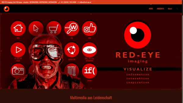 Website Screenshot: RED EYE - RED-EYE imaging | Multimedia aus Leidenschaft - Date: 2023-06-26 10:19:50