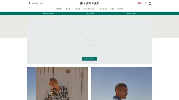 Website Screenshot: REDGREEN - REDGREEN - dansk kvalitetstøj | Maritim mode til mænd & kvinder - Date: 2023-06-26 10:19:53