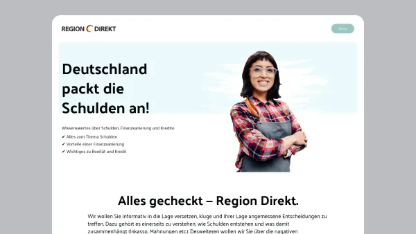 Website Screenshot: Region Direkt - Start - Date: 2023-06-14 10:46:49
