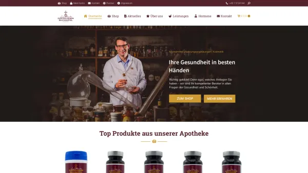 Website Screenshot: Apotheke zum goldenen Reichsapfel! - Startseite - Apotheke zum goldenen Reichsapfel - Date: 2023-06-26 10:19:56