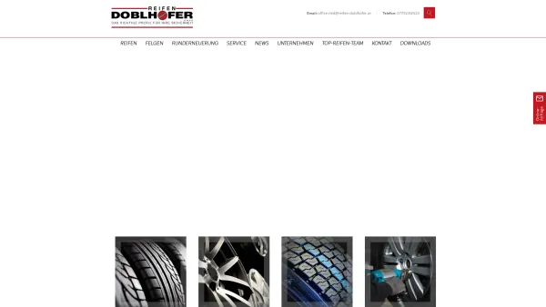 Website Screenshot: Reifen Doblhofer Gesellschaft m.b.H. & Co. - Reifen Doblhofer – Ried im Innkreis, Braunau – Reifen & Felgen - Date: 2023-06-26 10:19:56