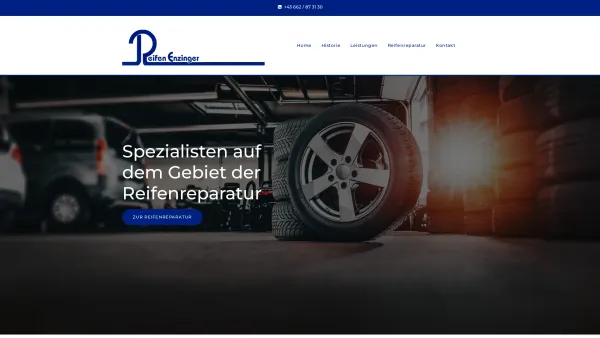 Website Screenshot: Reifen Enzinger Ges.m.b.H. Co KG - Reifen Enzinger - in der Stadt Salzburg ist Ihr Profi für Bereifung und Reifenhandel sowie bekannt für seinen ausgezeichneten Service! - Date: 2023-06-15 16:02:34