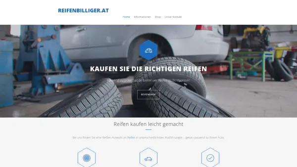 Website Screenshot: reifenbilliger.at - Online günstig Reifen kaufen | www.reifenbilliger.at - Date: 2023-06-15 16:02:34