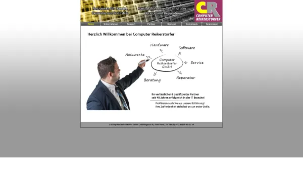Website Screenshot: Computer Reikerstorfer GmbH - Home - Date: 2023-06-14 10:37:41