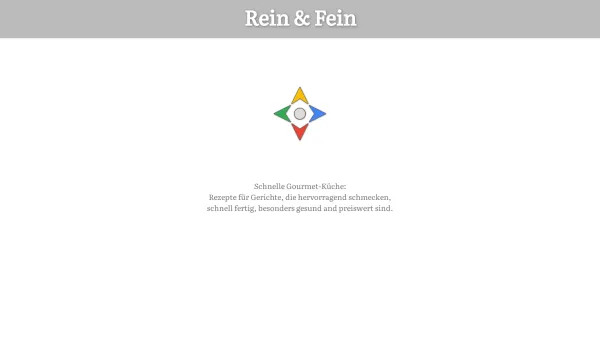 Website Screenshot: Dangl GmbH - Rein & Fein - Die schnelle Gourmet-Küche - Date: 2023-06-15 16:02:34