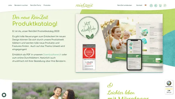 Website Screenshot: ReinZeit HandelsGmbH. - ReinZeit - www.reinzeit.com - Date: 2023-06-26 10:19:56