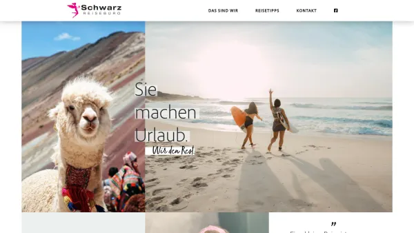 Website Screenshot: Maria Reisebüro Schwarz Urlaub und Reise - Reise buchen in Gleisdorf im Bezirk Weiz - Schwarz Reisebüro - Date: 2023-06-26 10:19:56