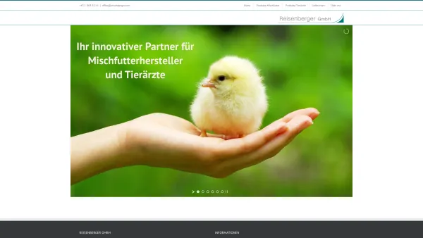 Website Screenshot: reisenberger GmbH - Reisenberger.com - Date: 2023-06-26 10:19:56