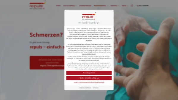 Website Screenshot: Relux Lichtfrequenzzentrum - Start | REPULS - Date: 2023-06-14 10:47:29