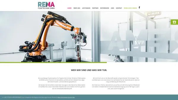 Website Screenshot: REMA Fügetechnik GmbH - REMA Fügetechnik GmbH | - Date: 2023-06-26 10:19:59