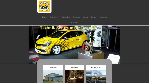 Website Screenshot: Renaultteile Hamp - Renaultteile Hamp - Home - Date: 2023-06-26 10:20:01