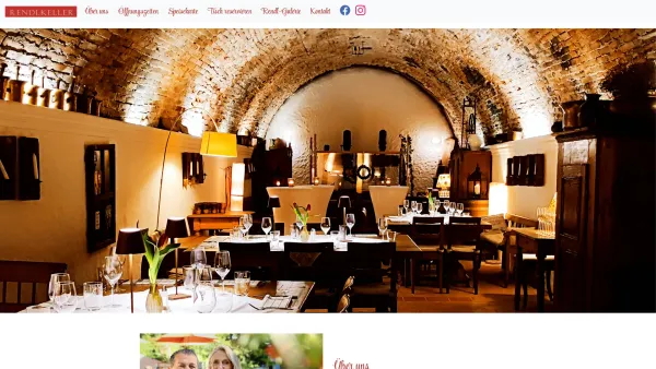 Website Screenshot: Mag. Katja Rendlkeller - Rendl Keller | Restaurant Vinothek - Date: 2023-06-26 10:20:01