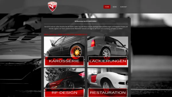 Website Screenshot: RF Karosseriebautechnik OG - INFO: AKTUELL WIRD AN DER SITE GEARBEITET !!! - rf-karosseries Webseite! - Date: 2023-06-26 10:26:41