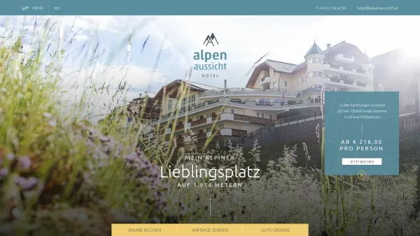 Website Screenshot: Hotel ObergurglpageWebsite web site Schöne Aussicht Ribis Tirol - Hotel Ötztal | Hotel Obergurgl : Dein Hotel mit Aussicht im Ötztal - Hotel Alpenaussicht Gurgl - Date: 2023-06-26 10:20:08