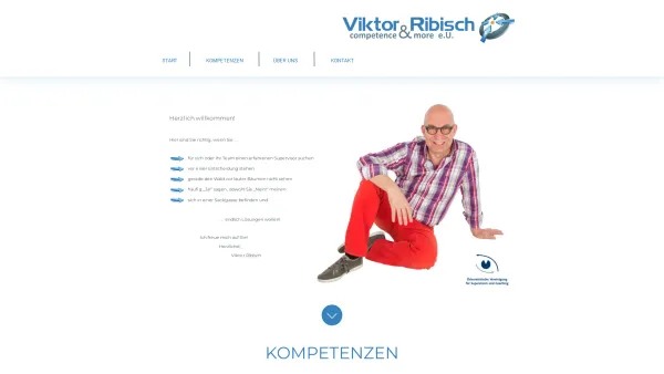 Website Screenshot: Viktor Johannes Lebenberatung und Supervision - Viktor Ribisch - Date: 2023-06-26 10:20:08
