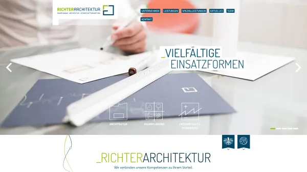 Website Screenshot: Richter Architektur - Startseite | Richter Architektur - Date: 2023-06-14 10:44:48