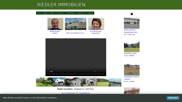 Website Screenshot: Riedler Immobilien - Riedler Immobilien Steyr - Date: 2023-06-26 10:20:08