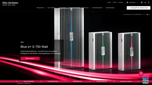 Website Screenshot: Rittal Schaltschränke Ges.m.b.H. - Rittal GmbH - Date: 2023-06-26 10:20:11