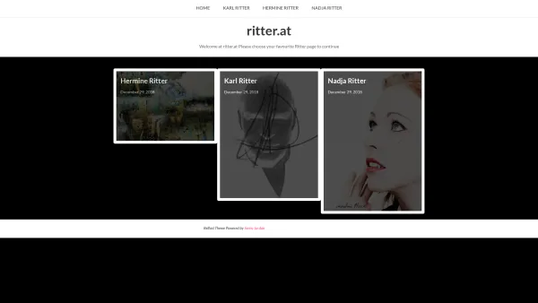 Website Screenshot: Ritter International - ritter.at – Welcome at ritter.at Please choose your favourite Ritter page to continue - Date: 2023-06-15 16:02:34