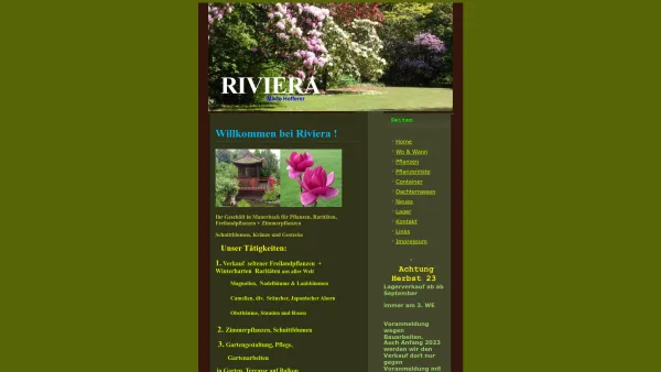 Website Screenshot: RIVIERA - www.rivierashop.net - Date: 2023-06-14 10:37:07