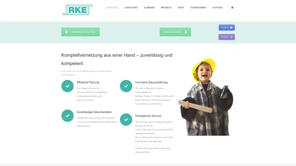 Website Screenshot: Firmengruppe König - rke-König – Technik, die Menschen verbindet. - Date: 2023-06-15 16:02:34
