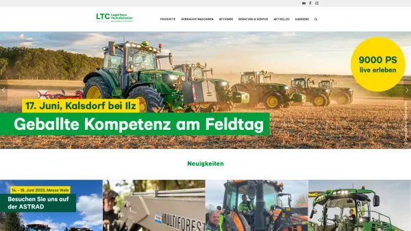 Website Screenshot: RKM Rasenpflege Kommunalmaschinen - - LTC - Lagerhaus TechnikCenter - Date: 2023-06-14 10:44:51