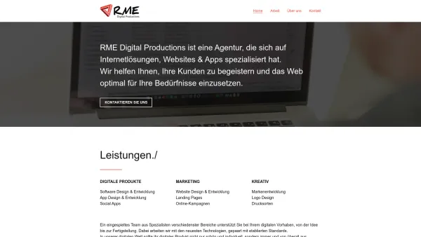 Website Screenshot: RME Digital Productions, Markus Schober - Home | RME Digital Productions - Date: 2023-06-26 10:26:41