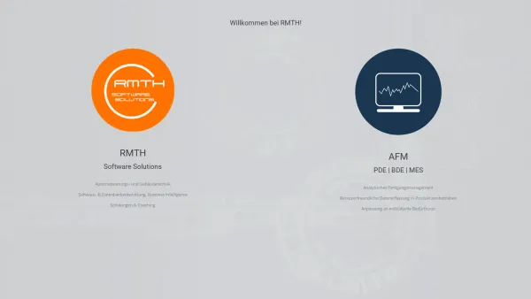 Website Screenshot: RMTH GmbH - RMTH | AFM - Date: 2023-06-26 10:20:14