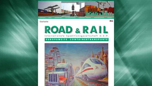 Website Screenshot: to Road Rail International Fright Forewarding - ROAD & RAIL - Date: 2023-06-26 10:20:14
