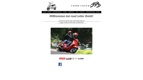 Website Screenshot: Florian Road Rutter Motorräder Tuning Service Reparaturen - road rutter - Roller, Quad, Motorrad, Verkauf, Tuning, Service, Reparaturen - Date: 2023-06-26 10:20:14