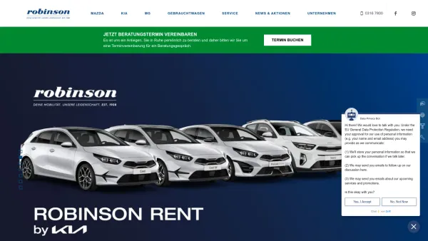 Website Screenshot: Autohaus Robinson KG - Autohaus Robinson: Autohaus Robinson - Date: 2023-06-26 10:20:14