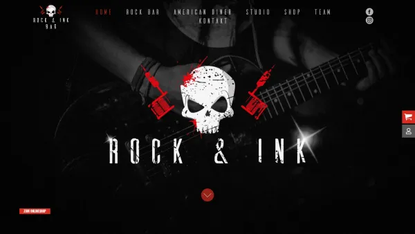 Website Screenshot: Rock & Ink Bar OG - Rock & Ink - American Diner, Bar und Tattoo Studio in Graz und Umgebung - Date: 2023-06-14 10:46:49