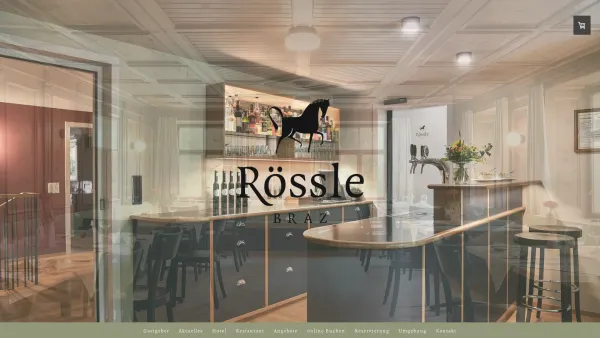 Website Screenshot: Gasthof Hotel Restaurant Rössle Braz bei Bludenz - Starseite - bargehrs Webseite! - Date: 2023-06-26 10:20:15