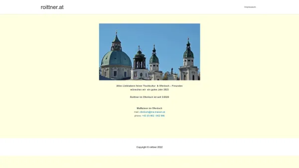 Website Screenshot: Roittner im Europark - Roittner - a la carte für Tisch & Küche - roittner.at - Date: 2023-06-15 16:02:34