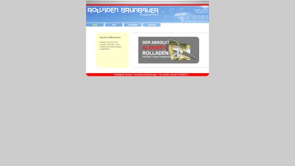 Website Screenshot: Rolladen Brunbauer Leonding bei Linz Österreich) - Rolladen Brunbauer - Date: 2023-06-14 10:44:54