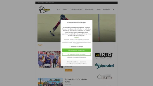 Website Screenshot: Rollstuhlclub ENJO Vorarlberg - ROLLSTUHLCLUB ENJO VORARLBERG - Date: 2023-06-26 10:20:18