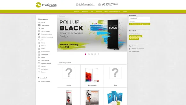 Website Screenshot: DadaM GmbH. - Madness Advertising e.U. - Date: 2023-06-26 10:20:18