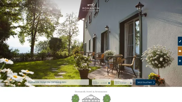 Website Screenshot: Romantik Hotel Post, Villach - Romantik Hotel Die Gersberg Alm in Salzburg buchen - Date: 2023-06-26 10:20:18