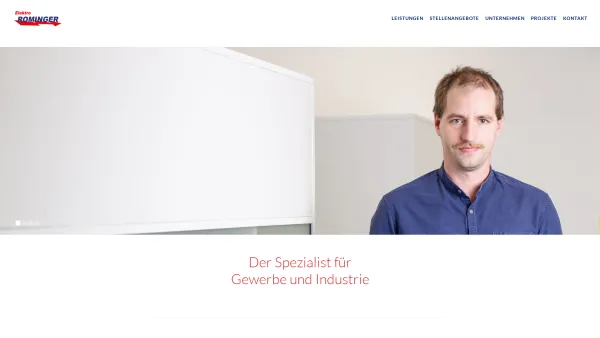 Website Screenshot: Herzlichbei Elektro Rominger Sinabelkirchen - Date: 2023-06-26 10:20:20