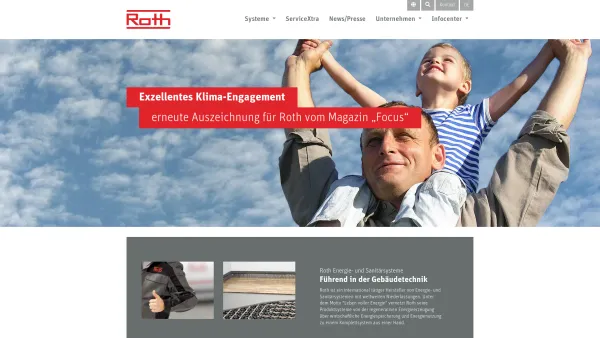 Website Screenshot: Roth Austria - Roth Werke GmbH - ROTH Werke - Date: 2023-06-26 10:20:21